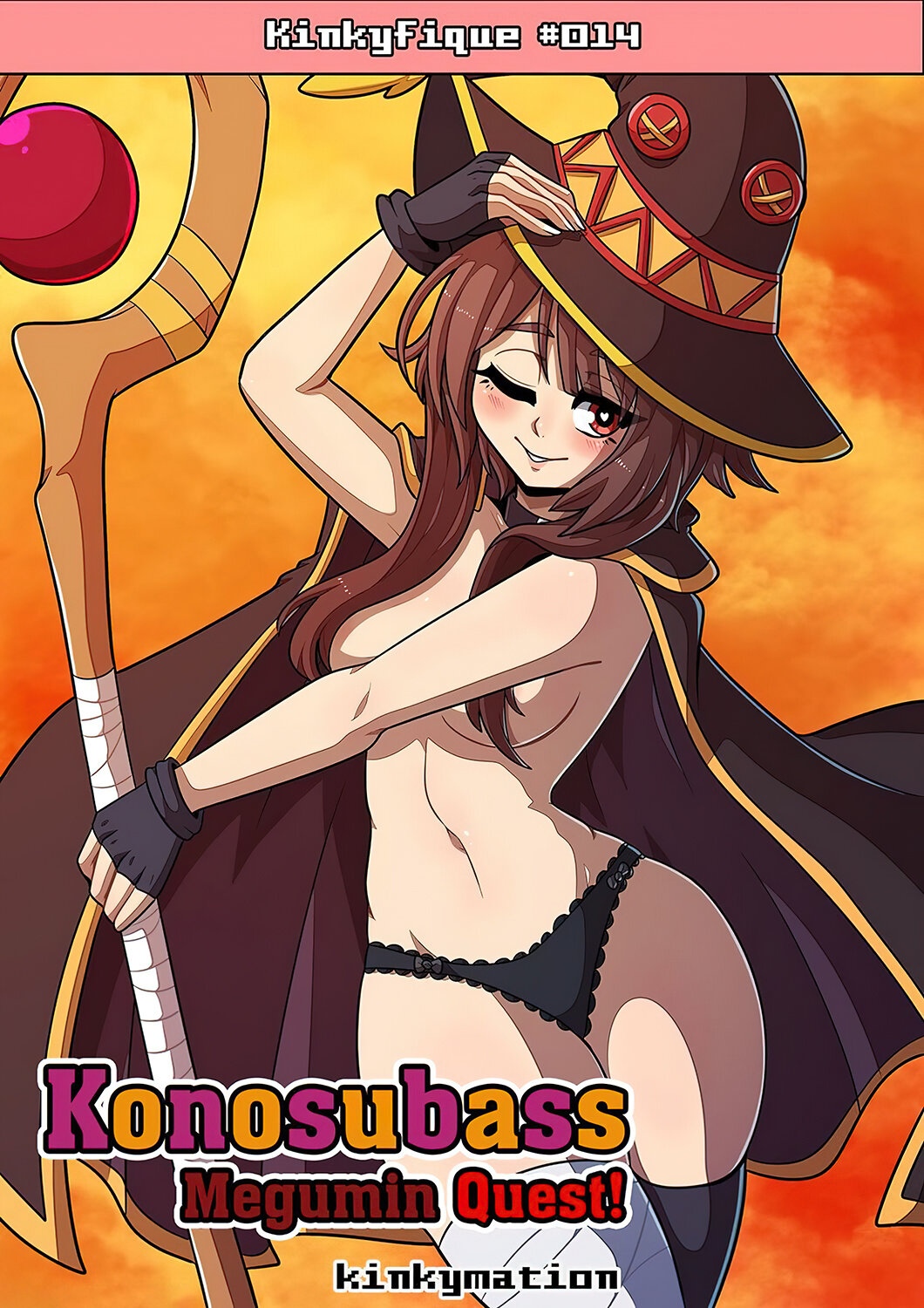 Читать онлайн хентай мангу Konosubass - Megumin Quest / Задание Мегумин на  русском! ХентайМуд!