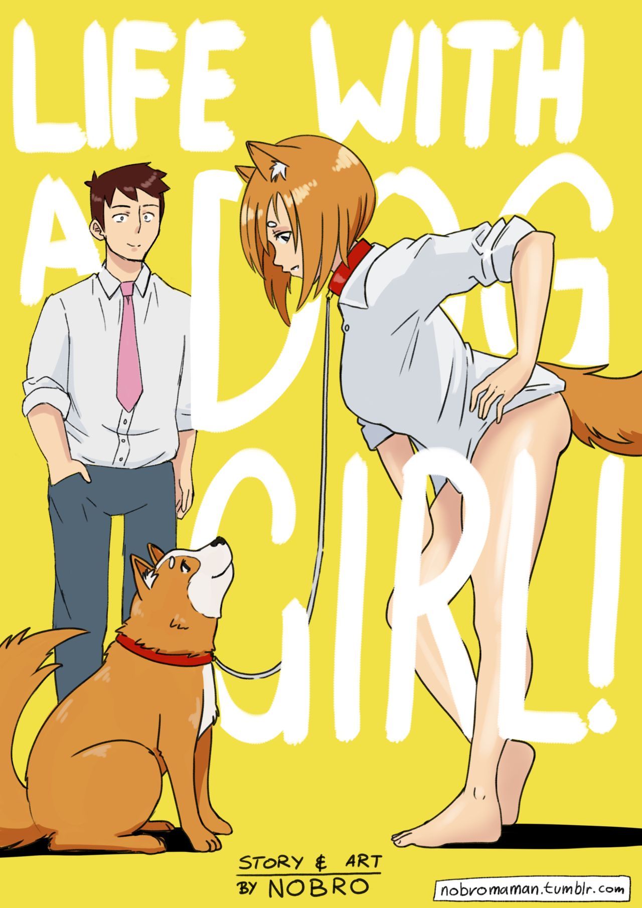 Читать онлайн хентай мангу Life With a Dog Girl №1 / Жизнь с  собако-девочкой на русском! ХентайМуд!